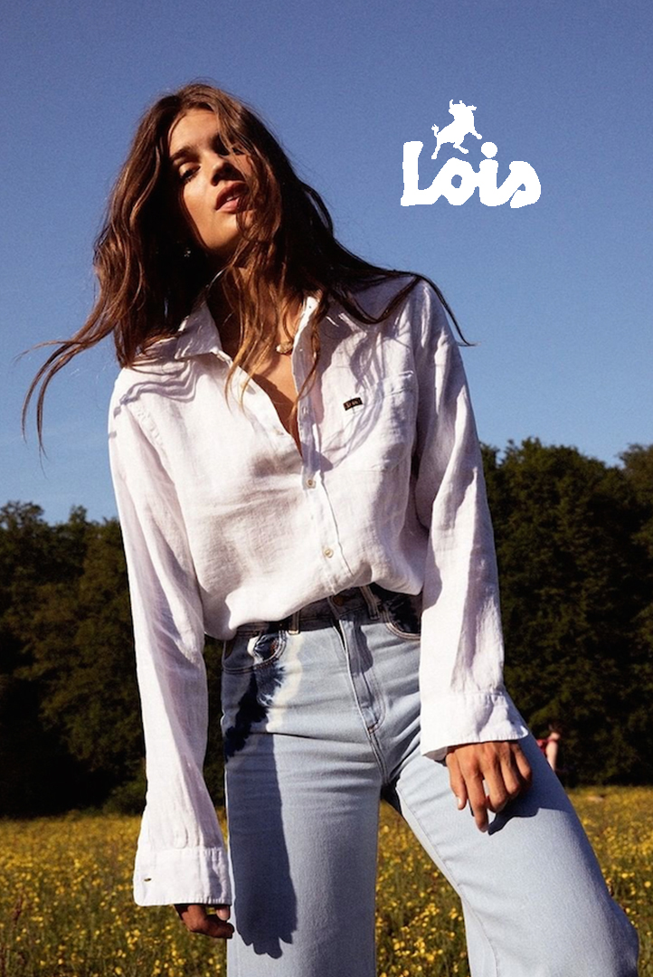 LOIS SCHINDELER new campaign for LOIS Jeans