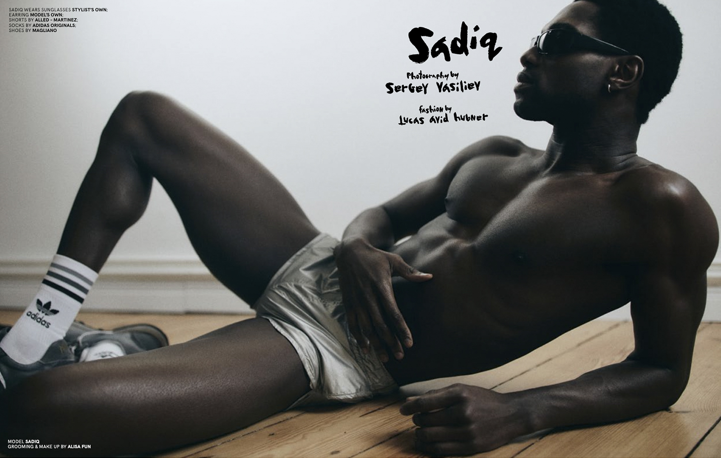 SADIQ ADESHINA for Man About Town UK