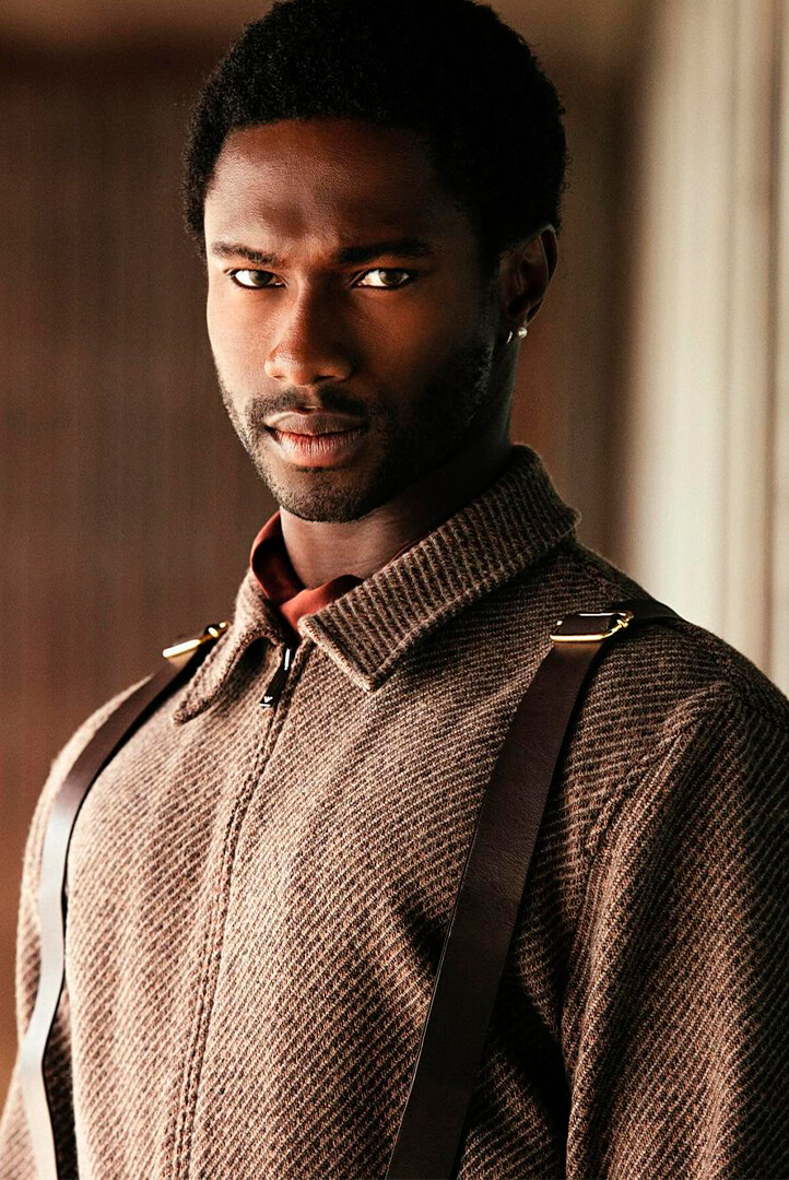 SADIQ ADESHINA for Emporio Armani