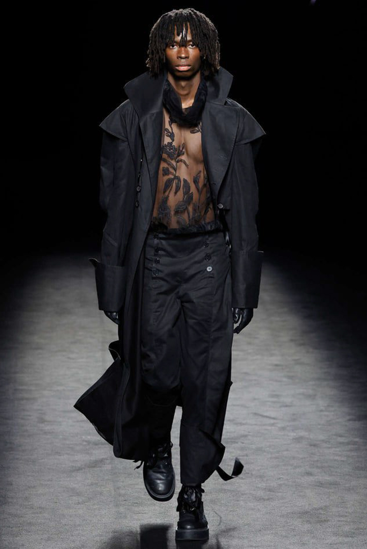 CLINTON UWUMAROGIE at MBFW Madrid