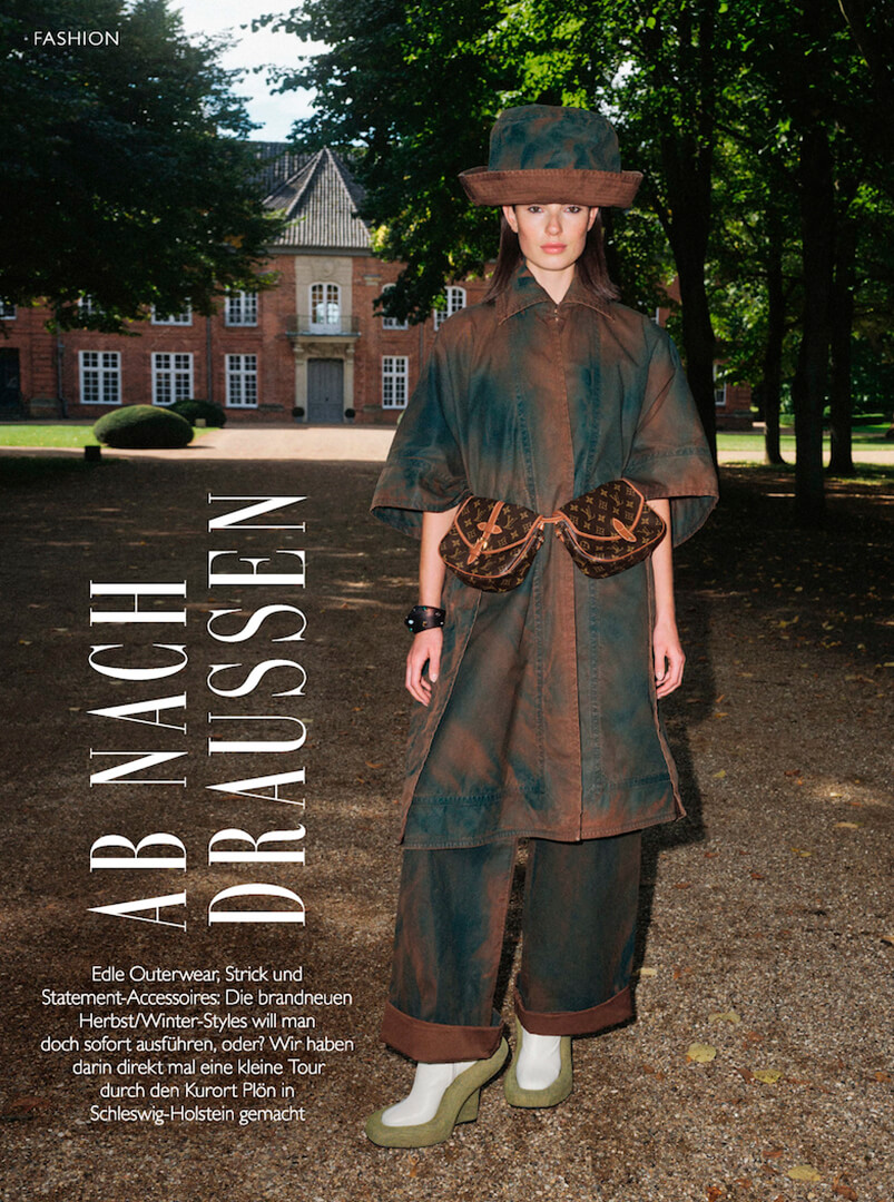 GUUSJE STAVAST fo Grazia x Louis Vuitton