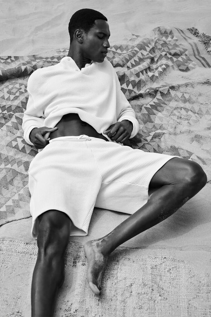 SADIQ ADESHINA for Emporio Armani SS26