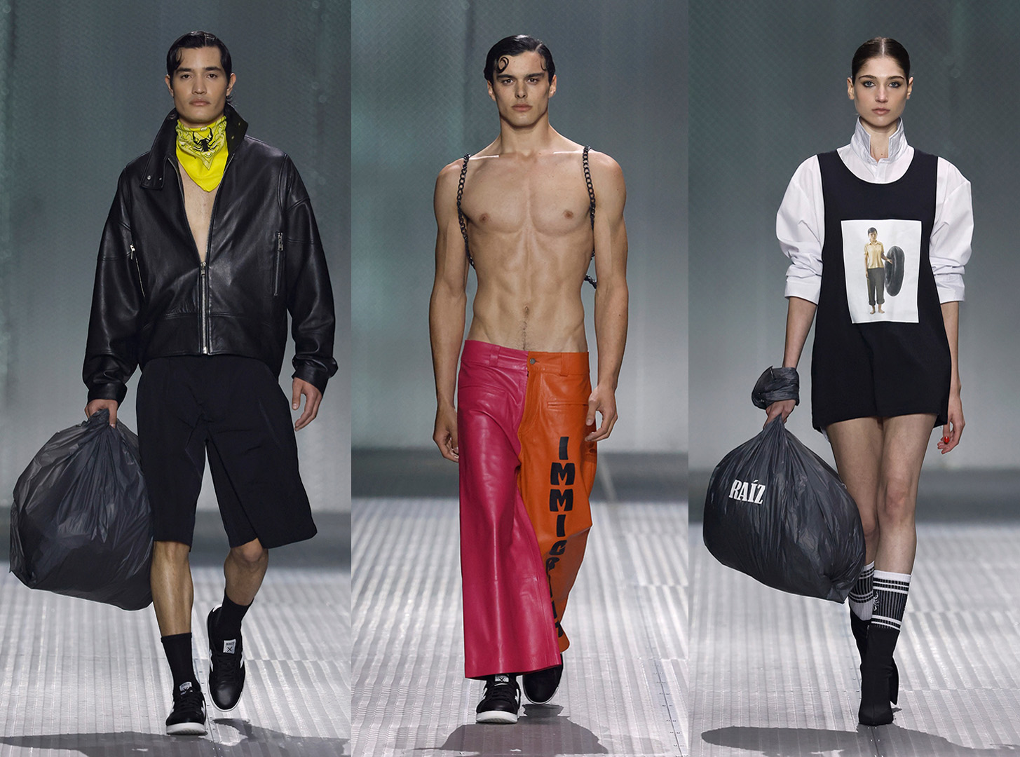 ESTHER GARCÍA & HUGO SALGADO & YERSON HERNÁNDEZ for Ricardo Seco AW26